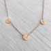 Twin Link Rose Gold Pendant